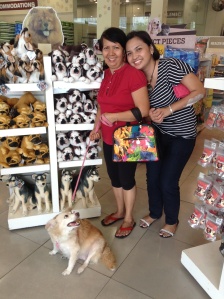 Cindy at Pet Express store in MOA